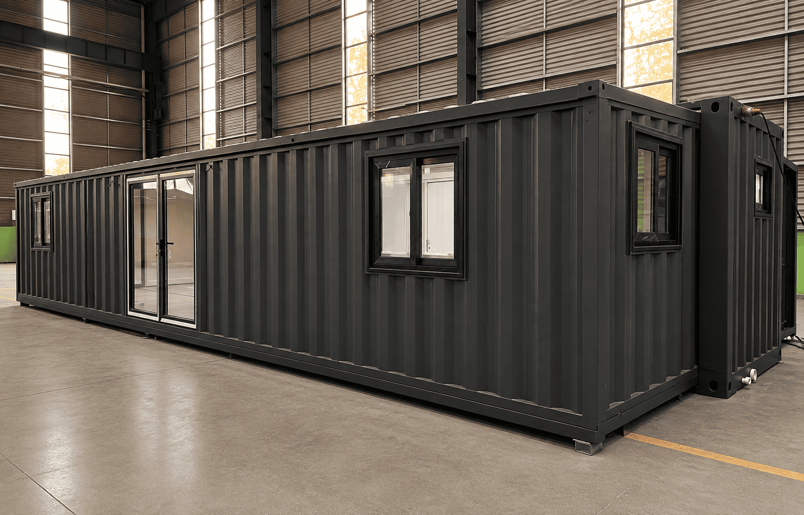 Casa Box 40ft คอนเทนเนอร์แบบขยายได้ หน้าแรก | สำนักงานพื้นที่ทนทานห้องโดยสารลูกฟูกสำหรับงานหนัก