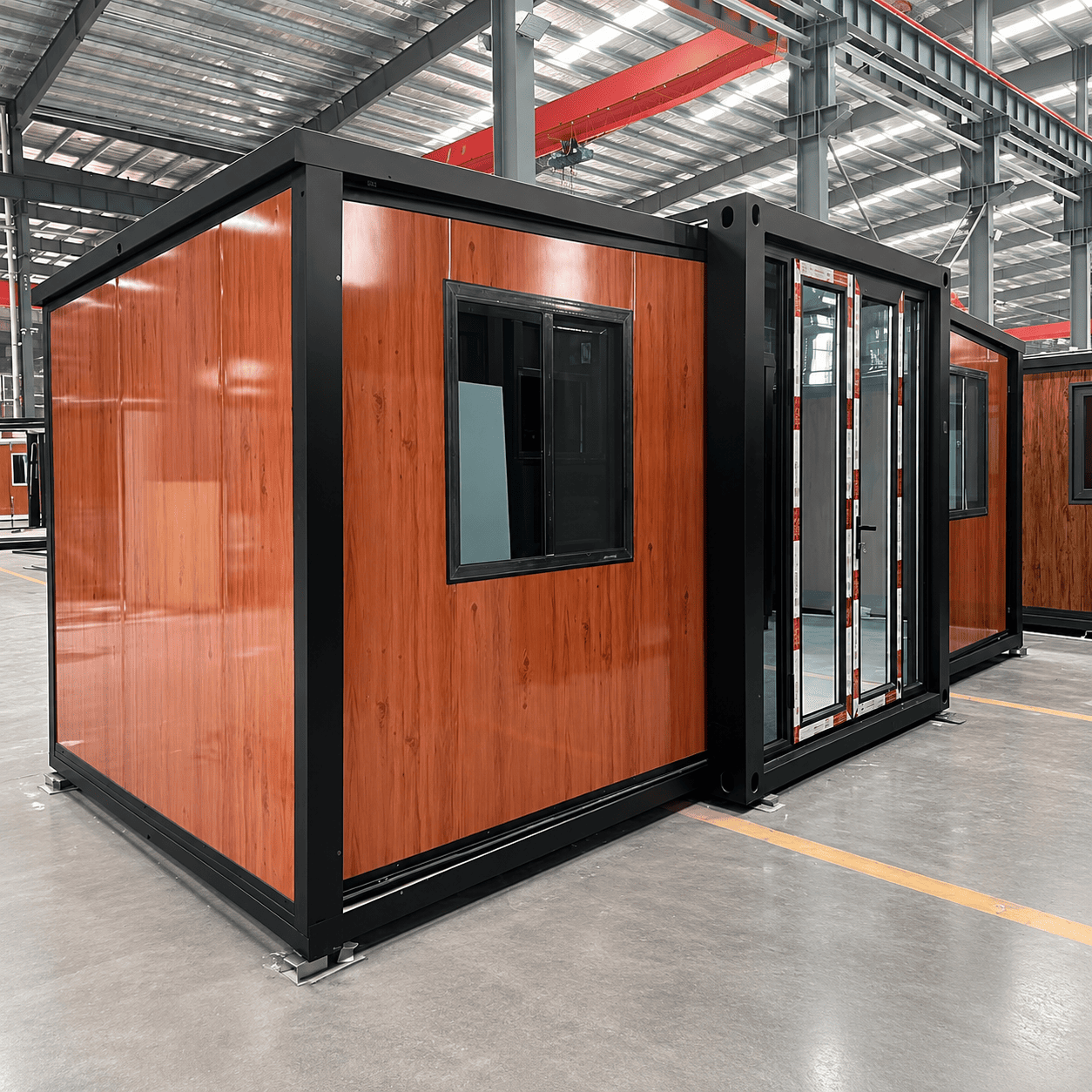 Casa Box 10ft บ้านคอนเทนเนอร์ขยายได้ | พรีแฟบไม้และกระจกสั่งทำพิเศษ