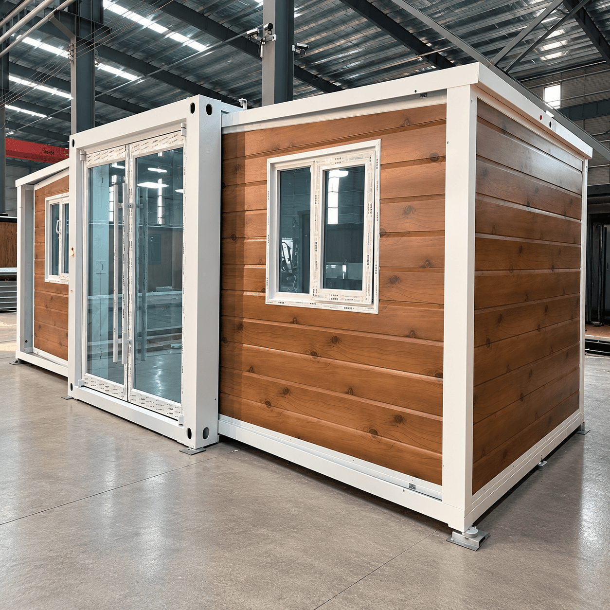 Casa Box 10ft คอนเทนเนอร์แบบขยายได้ หน้าแรก | กระท่อมไม้หลังบ้านสไตล์ชนบทดูเป็นธรรมชาติ